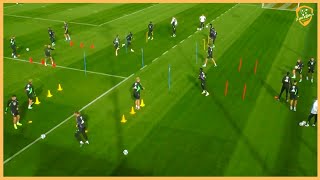 Bayern Munich  Intense Passing Drill amp SAQ [upl. by Macnair]