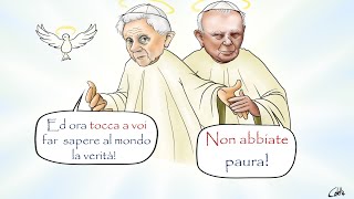 “Magna Quaestio” IL GENIO DI BENEDETTO XVI in 12 VIGNETTE di Satileaks [upl. by Eiramait]