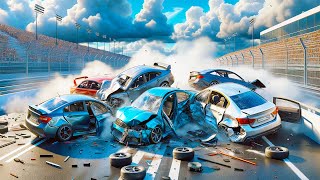 This Is BY FAR The Most Destructive BeamNG Race Ive Ever Done HUGE PILEUPS [upl. by Gorski905]