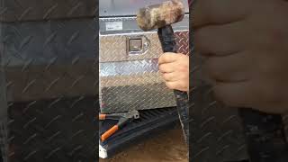 Truck tool box fix diy [upl. by Aieki865]