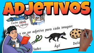 📚 Los ADJETIVOS para NIÑOS de PRIMARIA [upl. by Rednave194]