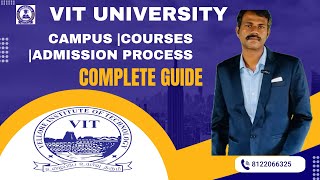 Vellore Institute of TechnologyVITCourses availablecampusplacementPART1 [upl. by Lemor]