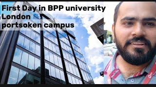 My First day in BPP university London Portsoken Campus bppuniversity ukstudentlife ukstudyvisa [upl. by Amathist]