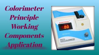 Colorimeter  Its Principle Working Components Applications [upl. by Puklich461]