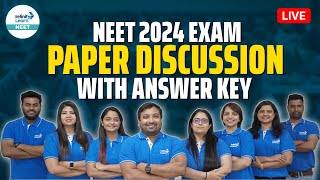 NEET Answer Key 2024  NEET 2024 Question Paper Discussion  NEET Paper Solution amp Expected Cutoff [upl. by Chane]