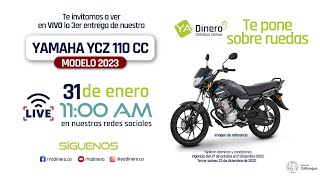 🏍️ ¡Entrega 3ra Moto YAMAHA 0 Klm  31 de Enero de 2023  YaDineroco [upl. by Allenotna899]