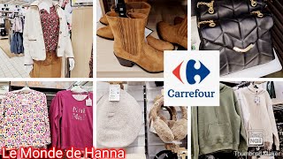 CARREFOUR FRANCE 1310 NOUVELLE COLLECTION FEMME 🚺 [upl. by Rekrap832]