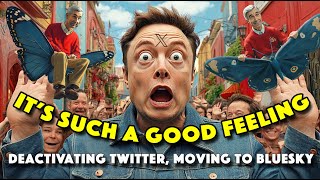 Its Such A Good Feeling Deactivating Twitter amp Moving to Bluesky Mr Rogers song parody [upl. by Terrance308]