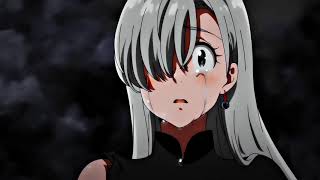 meliodas sad edit  elizabeth crying twixtor [upl. by Keelby]