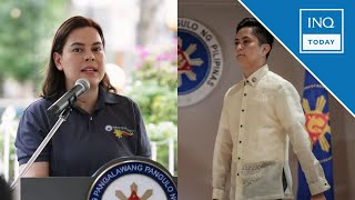 Sandro Marcos calls out VP Sara Duterte ‘You crossed the line’  INQToday [upl. by Christine]