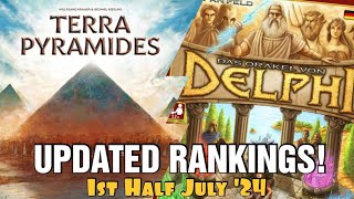 Ive been playing Terra Pyramides Oracle of Delphi Mille Fiori and more 1st Half July 2024 [upl. by Ettevram]