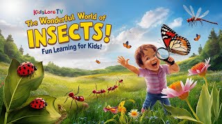 The Wonderful World of Insects  Fun Learning for Kids  Kidslore TV [upl. by Helbona]