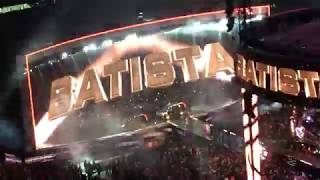 Batista Entrance WWE WrestleMania 35 – 4719 [upl. by Rehpretsirhc]