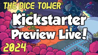 Dice Tower 2024 Kickstarter Preview [upl. by Thirzia]