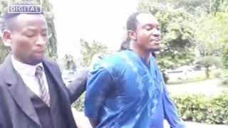 New Chamber protest Ernesto Yeboah arrested for disrupting Parliament [upl. by Catto700]