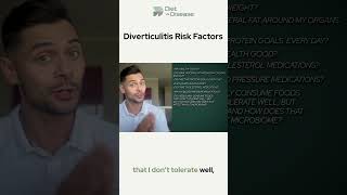 Diverticulitis Risk Factors diverticulitis lowfodmapdiet fodmapdiet diverticulosis [upl. by Leatrice]