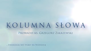 Kolumna Słowa  XII Niedziela Zwykła B  Mk 43541  2362024 r [upl. by Eirdua]