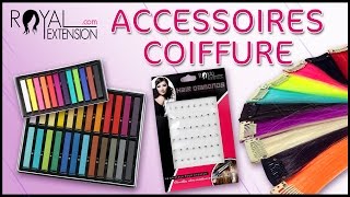 Accessoires coiffure By Royal Extension  Craies et bijoux pour cheveux [upl. by Delora]