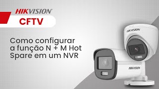 Como configurar a função N  M Hot Spare em um NVR [upl. by Law]