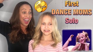 Reacting to my First Dance Moms Solo at the ALDC ft my MOM dancemoms aldc [upl. by Coke]