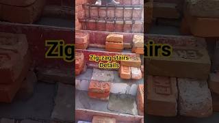 channel जीना कैसे बनाएचैन् सीढ़ी कैसे बनाएhow to make zig zag stairs detail [upl. by Hanafee]