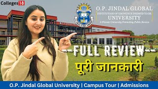 OP Jindal Global University JGU Review on Campus Tour  Placement Call 7831888000 for Admission [upl. by Ancier]