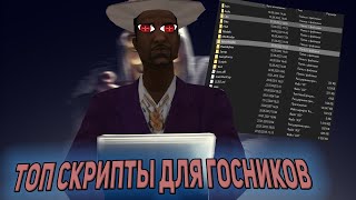 ТОП СКРИПТОВ ДЛЯ ГОСНИКОВ ARIZONA RP SAMP  МОДПАК [upl. by Nylekoorb]