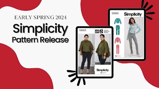 Simplicity Early Spring 2024 Pattern Release [upl. by Etnom]