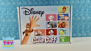 Disney Cutie Cuff Series 3 Blind Capsule Unboxing Review  PSToyReviews [upl. by Forelli356]