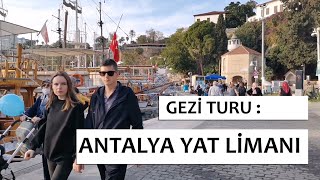 YAT LİMANI ANTALYA GEZİ TURU KORSAN TEKNE TURU 40 MERDİVEN İSKELE CAMİ [upl. by Datnow]