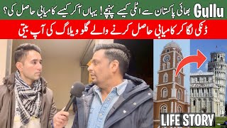 Meet Gullu Vlog In Italy  GulluVlogs Bhai Life Struggle Story [upl. by Tterb935]