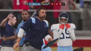 Tennessee Titans vs San Francisco 49ers MADDEN 24 NFL Game on PS5 [upl. by Rehpotsirahc]