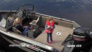 Princecraft 2018  Sport 172  Fishing boat  Bateau de pêche [upl. by Plerre]