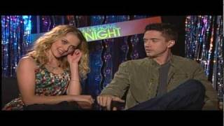 Topher Grace and Teresa Palmer Interview for TAKE ME HOME TONIGHT [upl. by Nenad]