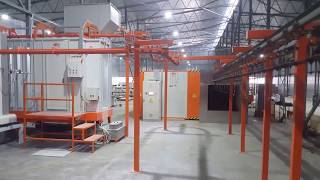 Enamel Coating Line  Emaye [upl. by Annelak]