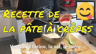 Meilleure recette pâte à crêpes rapide et facile crêpes bretonnes [upl. by Brendin609]