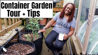 Container Garden Tour Tips for Success [upl. by Bullock]