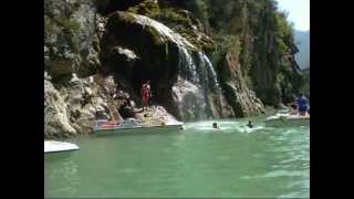 Lac de Sainte Croix et entrée des gorges du Verdon en canoe [upl. by Westley]