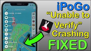 iPoGo Pokemon Go Spoofer quotUnable to Verifyquot or Crashing FIXED ✅ Pokemon Go Spoofing via Tutubox [upl. by Bowra]