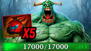 WTF 1000STR with x5 Heart 17000HP Insane Undying Gameplay by Goodwin Team [upl. by Ennyrb382]