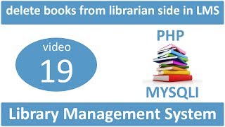 how to delete books from librarian side in LMS [upl. by Atinihc351]