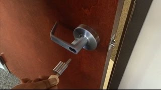 Rekeying a Leverset Lock with an InstaKey Control Key [upl. by Alemat]