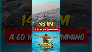 எதிர் நீச்சல் போட்டு வந்த‼️🔥 swimming record facts amazingfacts [upl. by Khoury]