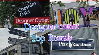 Cheshire Oaks designer outlet Top brands shopping tour 2023 [upl. by Letti776]