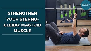 Strengthen your sternocleidomastoid muscle  The MSK Physio [upl. by Nyrem]