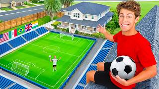 I Built a Soccer Stadium in My House [upl. by Eah]