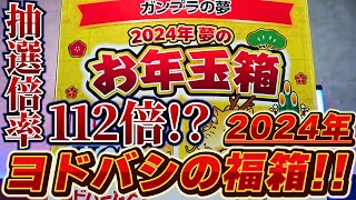 倍率112倍入手困難の福箱【ヨドバシカメラ 2024年夢のお年玉箱「ガンプラの夢」】今年も中身は神がかっているのか！？あけましておめでとうございます！本年もよろしくお願いします！ [upl. by Hidie]