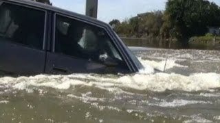 What to Do Car Sinking in Water Only Seconds to React [upl. by Sixele]