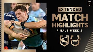 NRL 2024  Sharks v Cowboys  Extended Match Highlights [upl. by Sparky236]