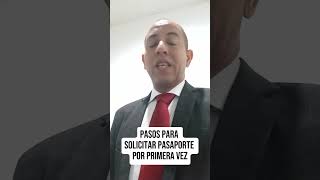 Pasos para solicitar pasaporte por primera vez en República Dominicana [upl. by Nalro]